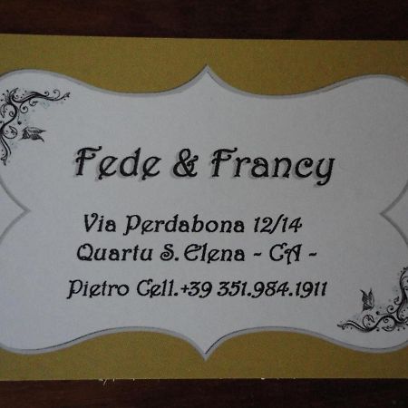 Fede & Francy Lägenhet Quartu SantʼElena Exteriör bild
